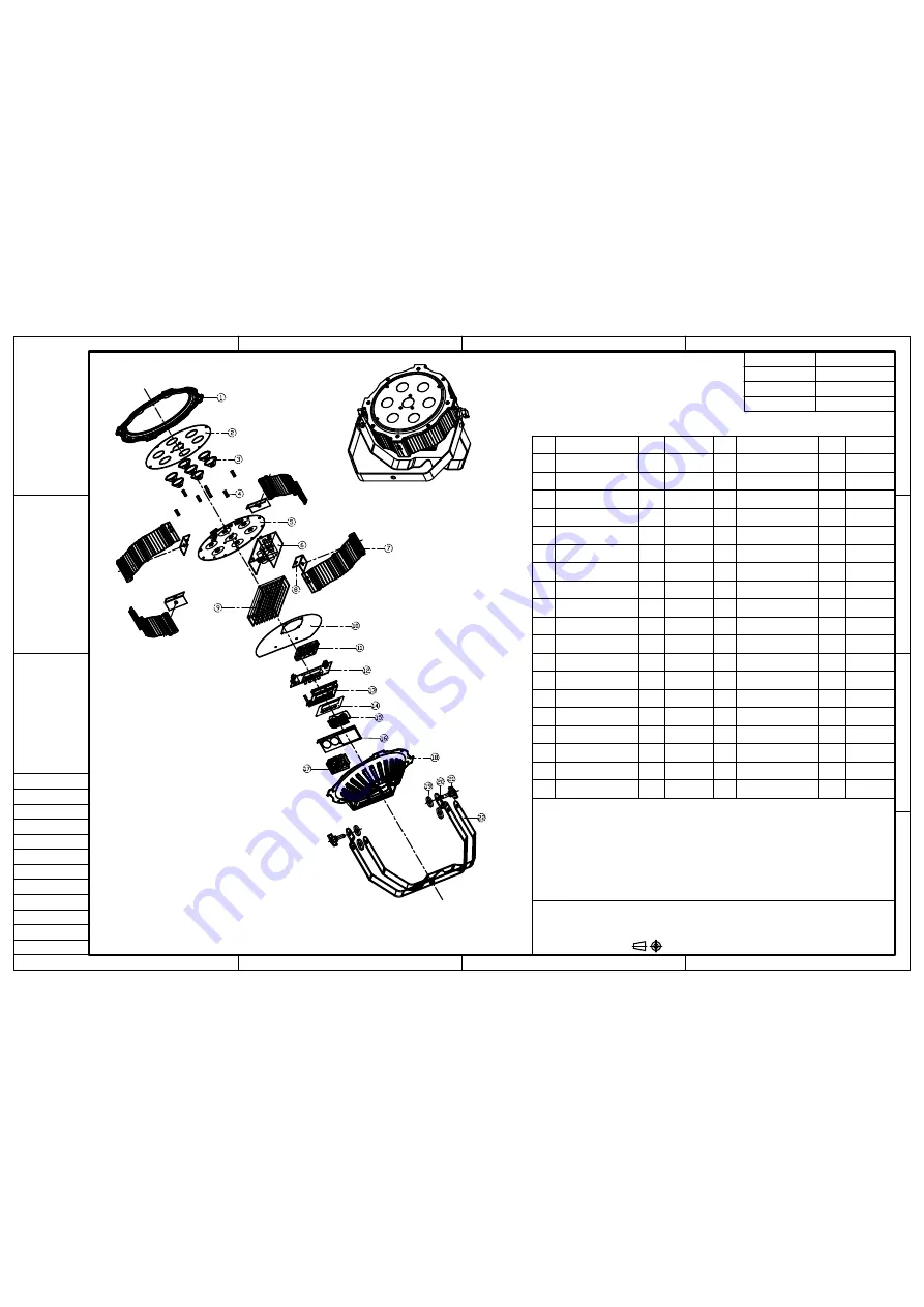 Marq Gamut PAR H7 Service Manual Download Page 8