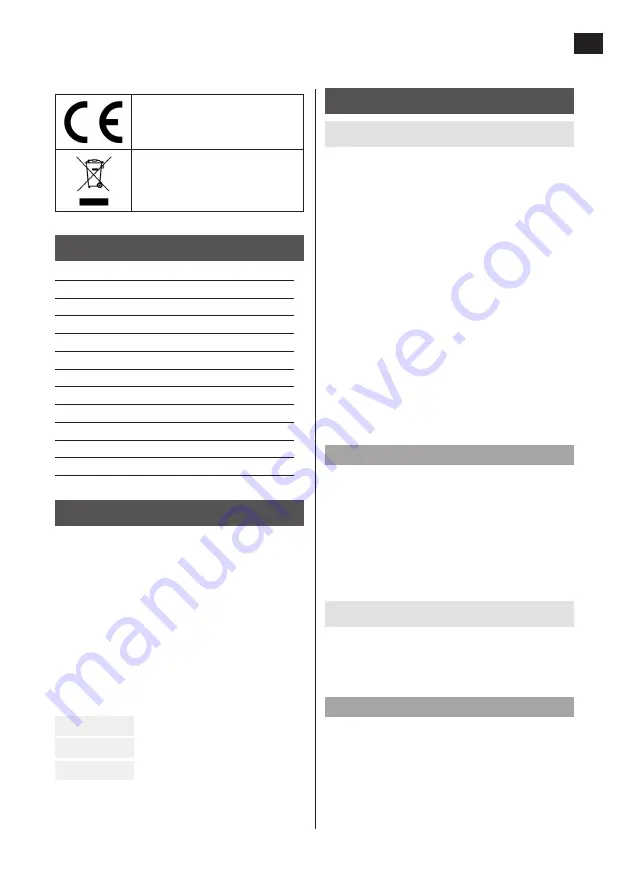 Marquant 002774 Operating Instructions Manual Download Page 19