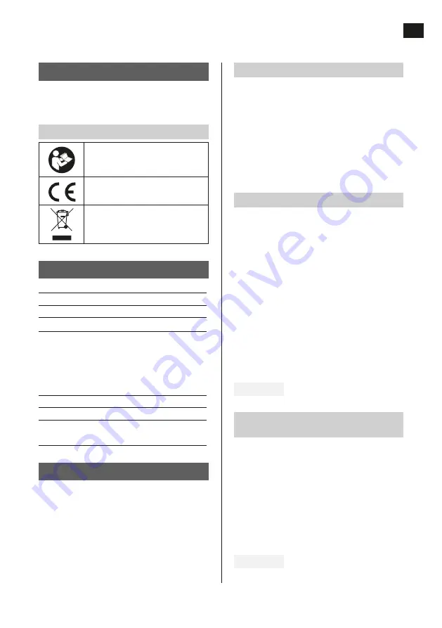 Marquant 014369 Operating Instructions Manual Download Page 29