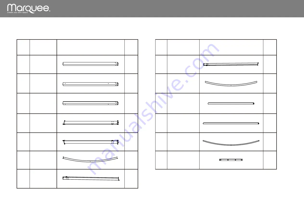 Marquee 0177357 Manual Download Page 3