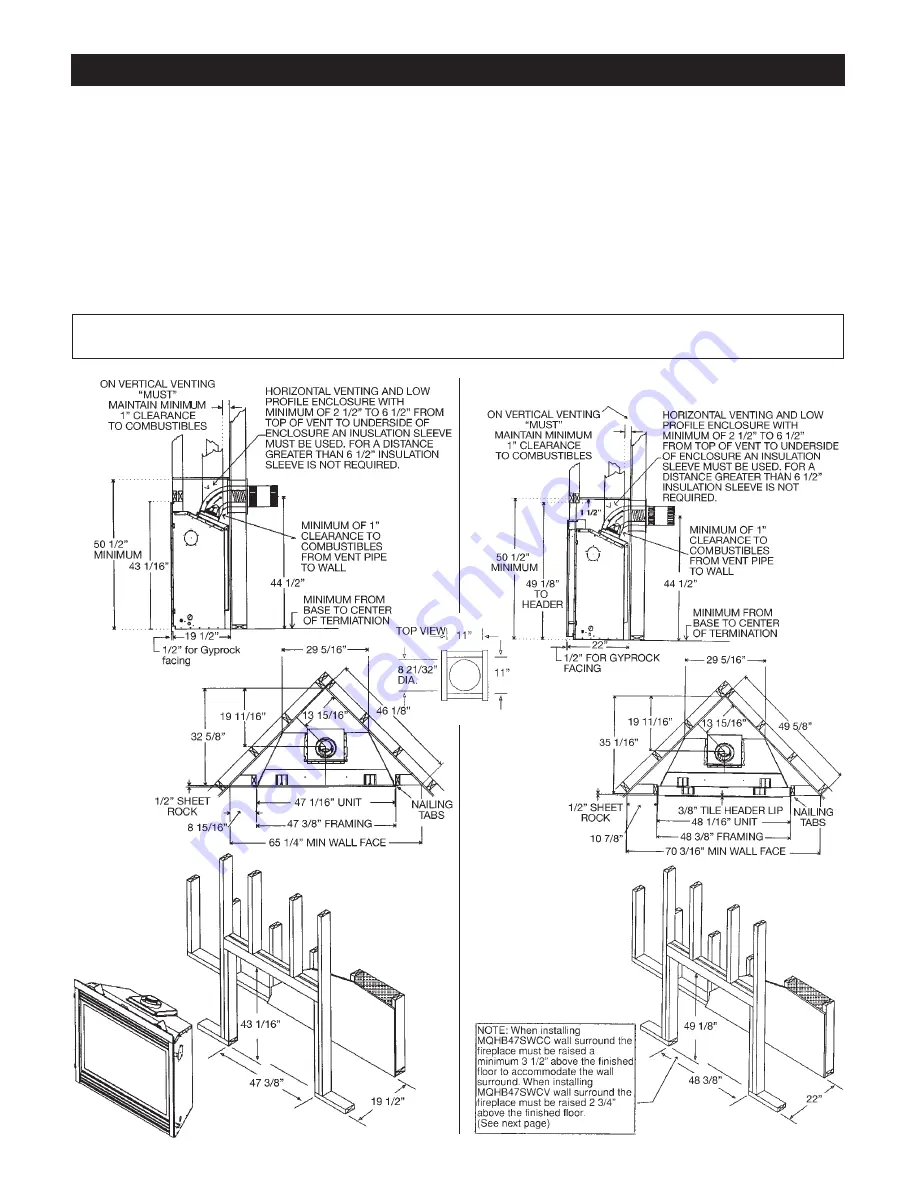 Marquis Marquis BZDV4736NE Installation Instructions Manual Download Page 23