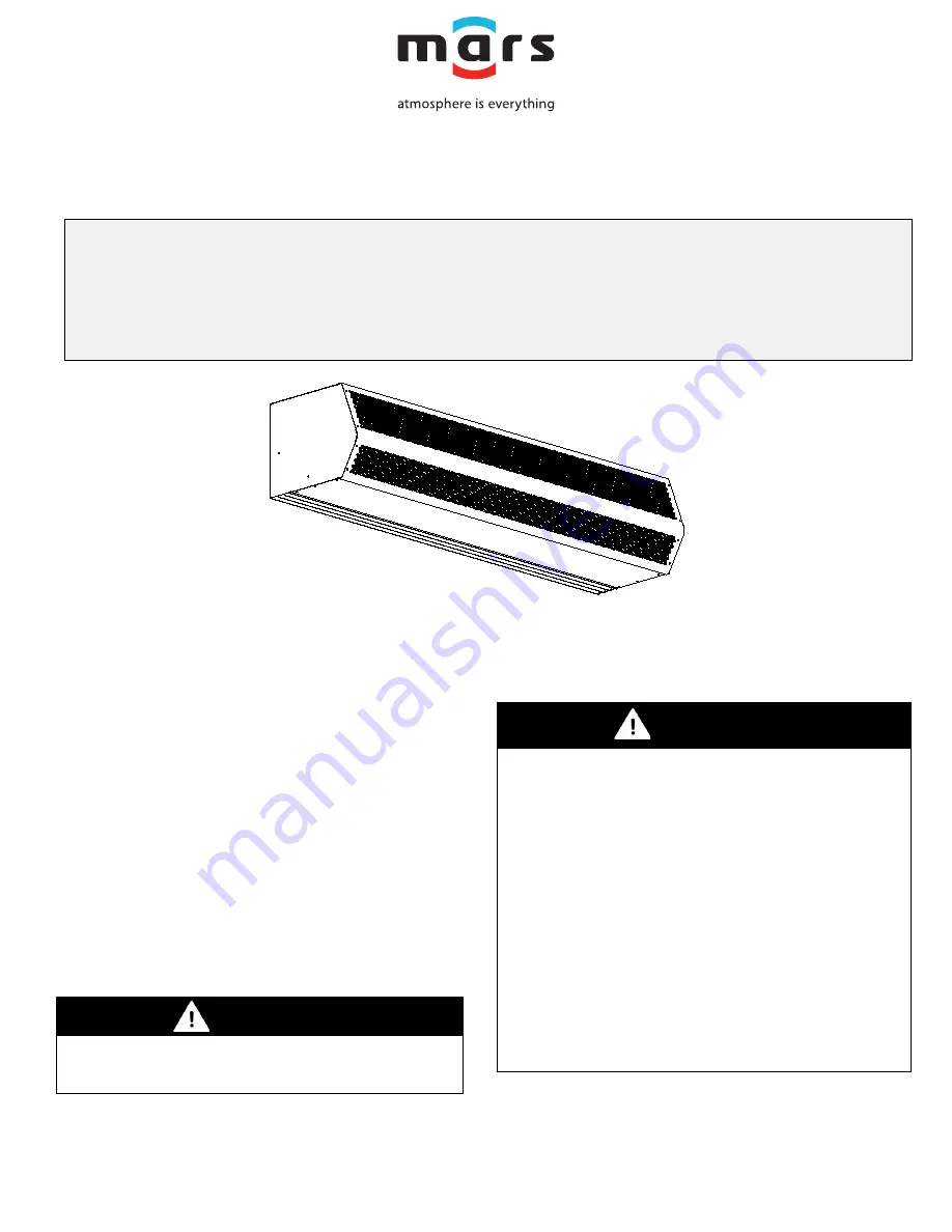 Mars Air Systems N2 Unheated Series Manual Download Page 8