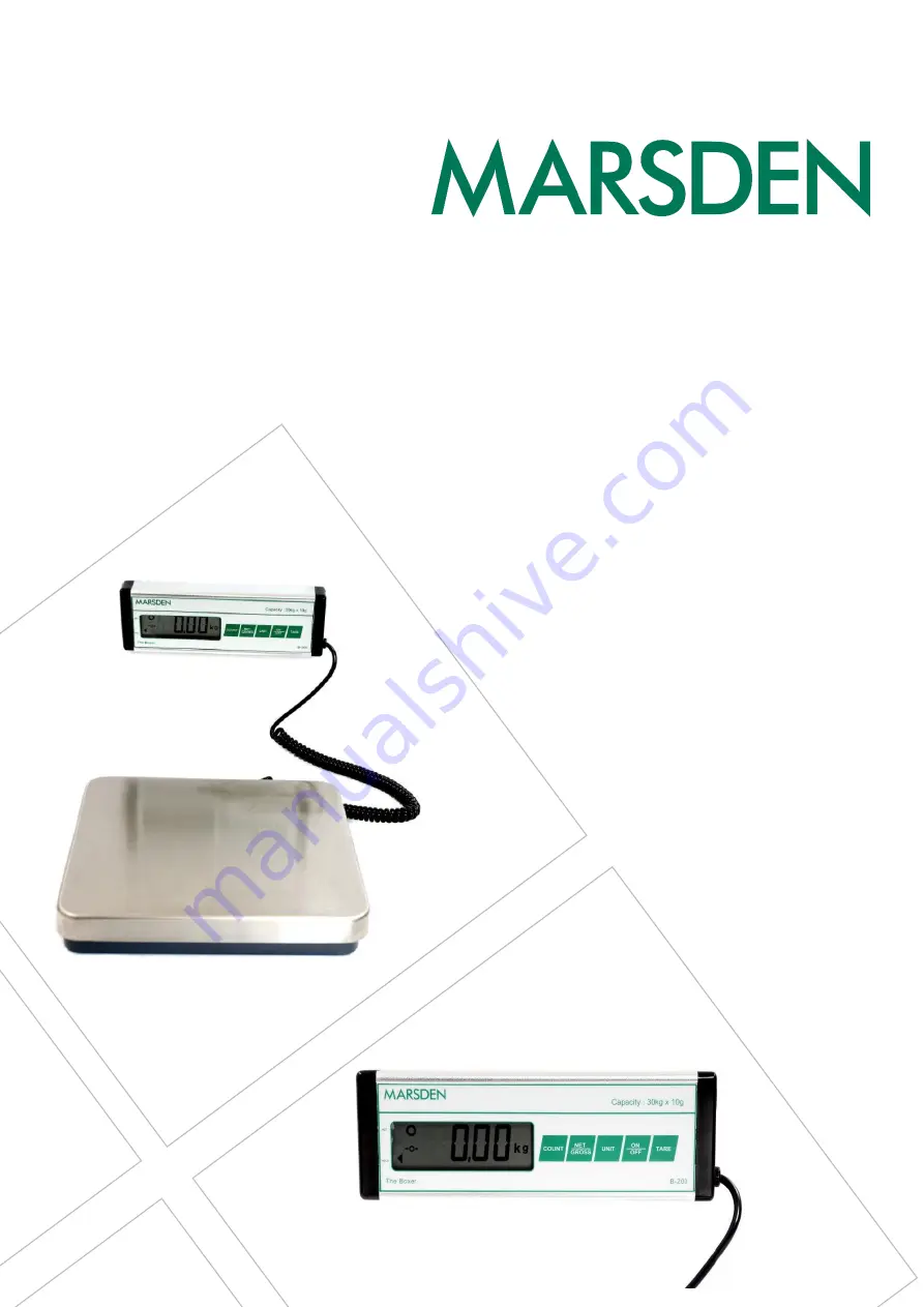 marsden B-200 User Manual Download Page 1