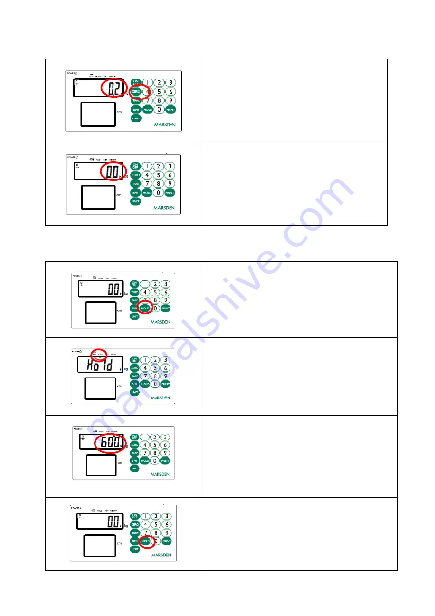 marsden M-615 User Manual Download Page 8