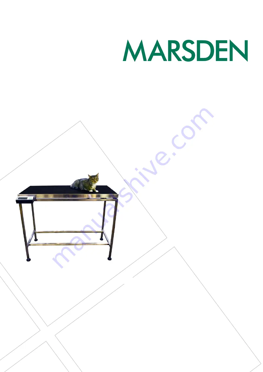 marsden VT-250 User Manual Download Page 1