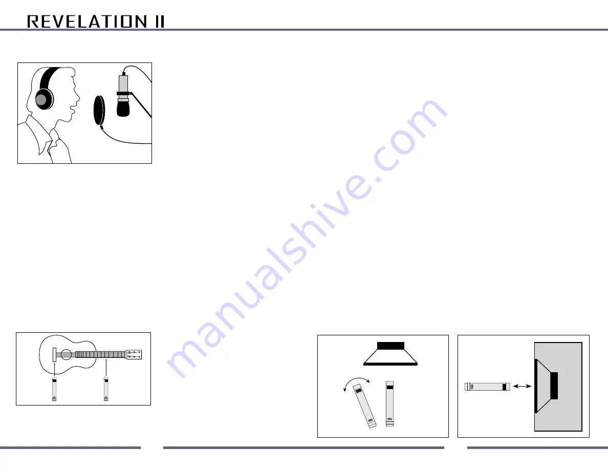 Marshall Electronics MXL REVELATION II Скачать руководство пользователя страница 4