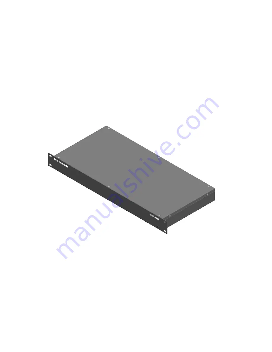 Marshall Electronics Network Control Box for IMD Monitors NCB-1004 Operating Instructions Manual Download Page 1