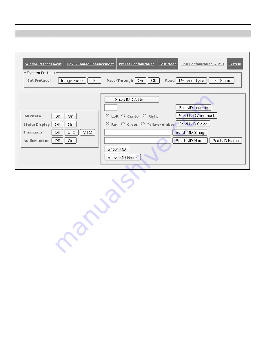 Marshall Electronics Network Control Box for IMD Monitors NCB-1004 Operating Instructions Manual Download Page 19