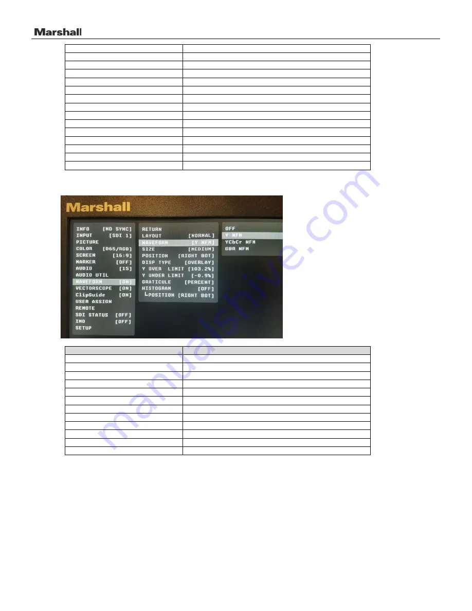 Marshall Electronics OR-185-3GSDI User Manual Download Page 16