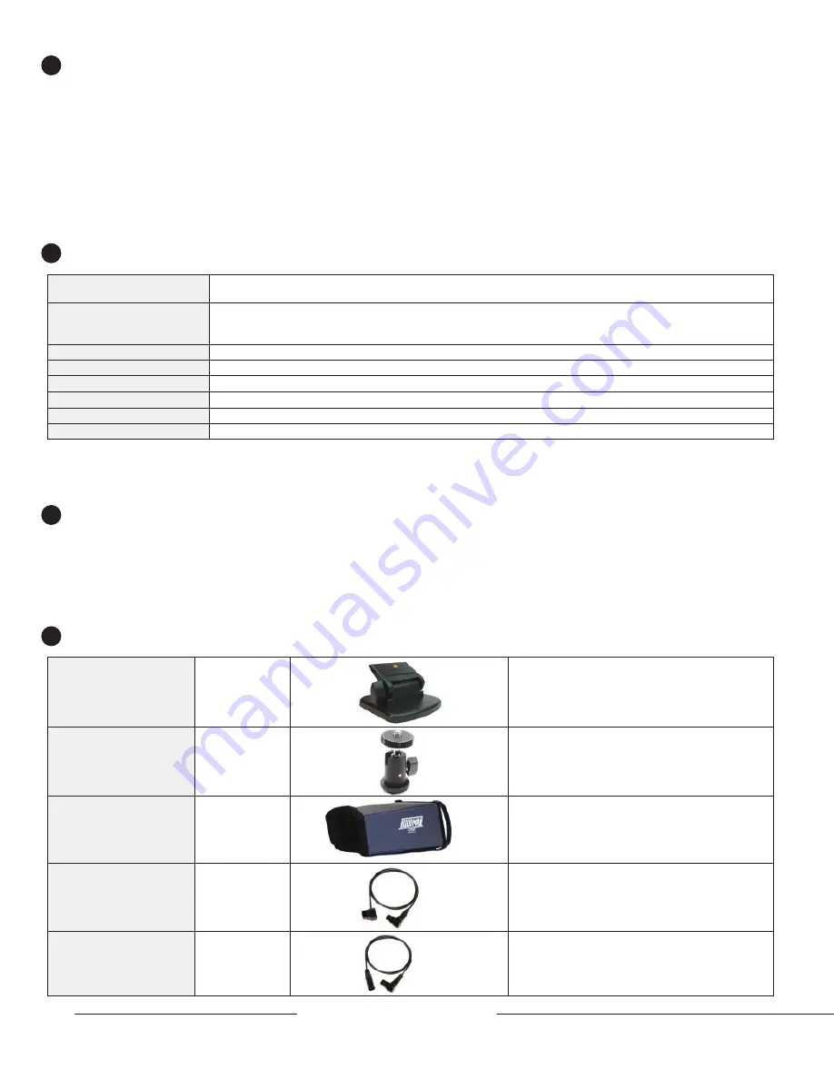 Marshall Electronics TFT-MegaPixel Monitor V-R70P-SD User Manual Download Page 2