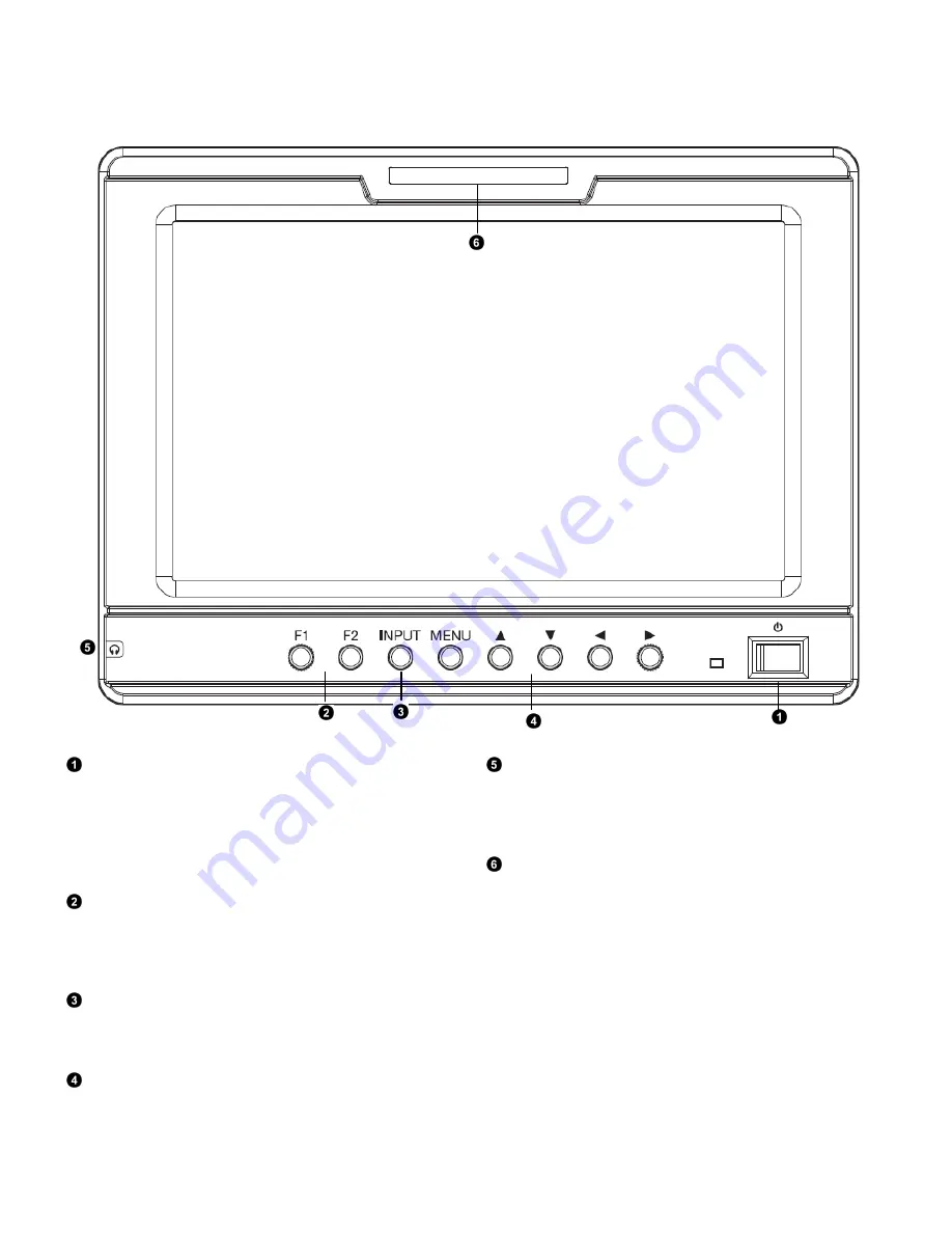 Marshall Electronics V-LCD70-AFHD Operating Instructions Manual Download Page 6