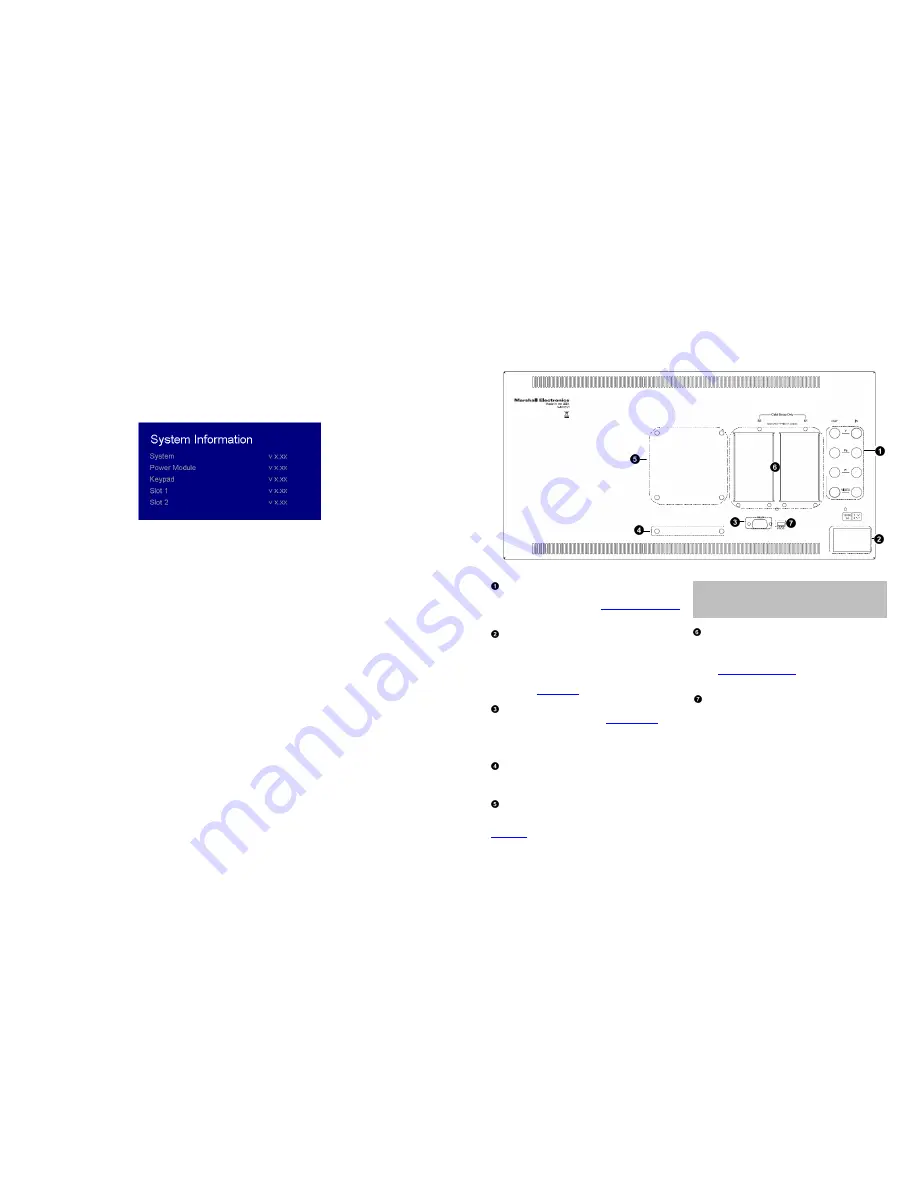 Marshall Electronics V-MD151 Operating Instructions Manual Download Page 7