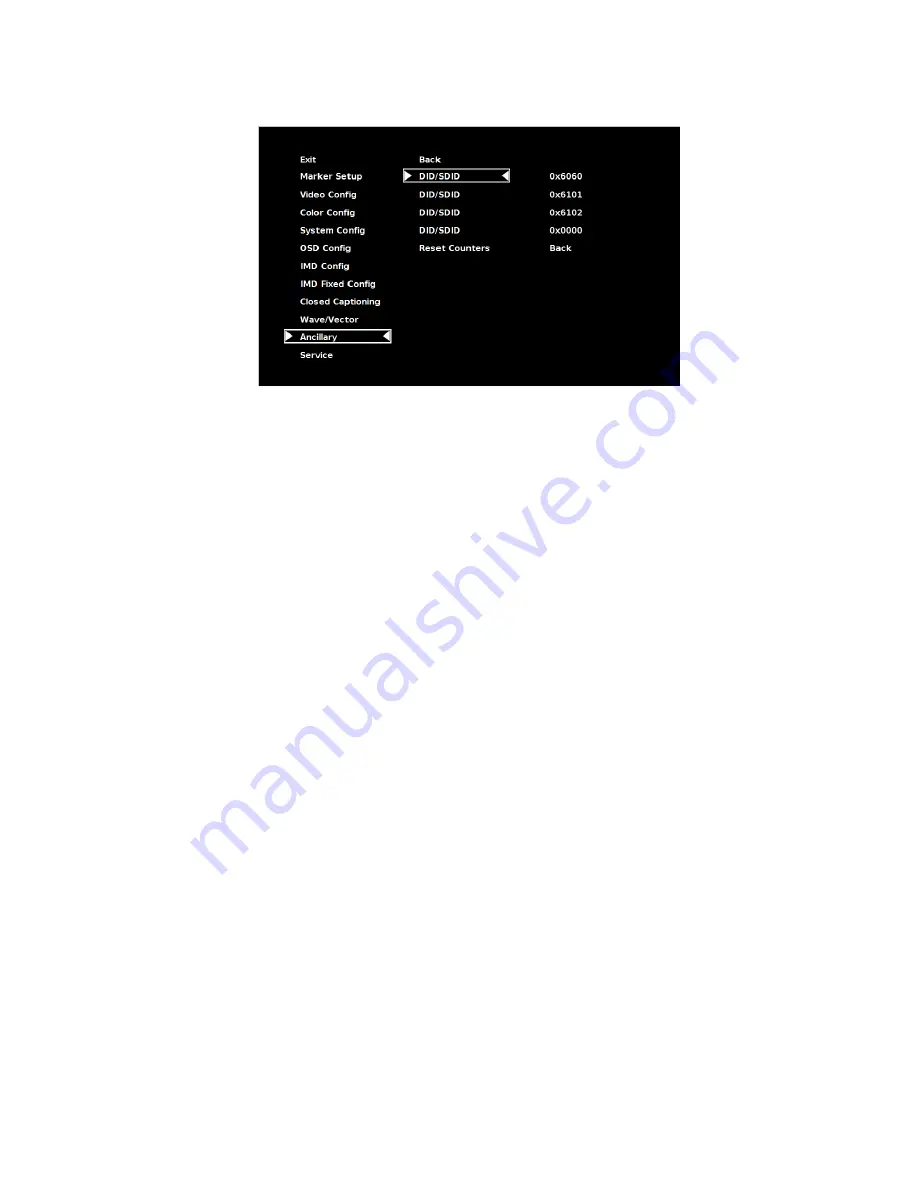 Marshall Electronics V-R261-DLW Operating Instructions Manual Download Page 30