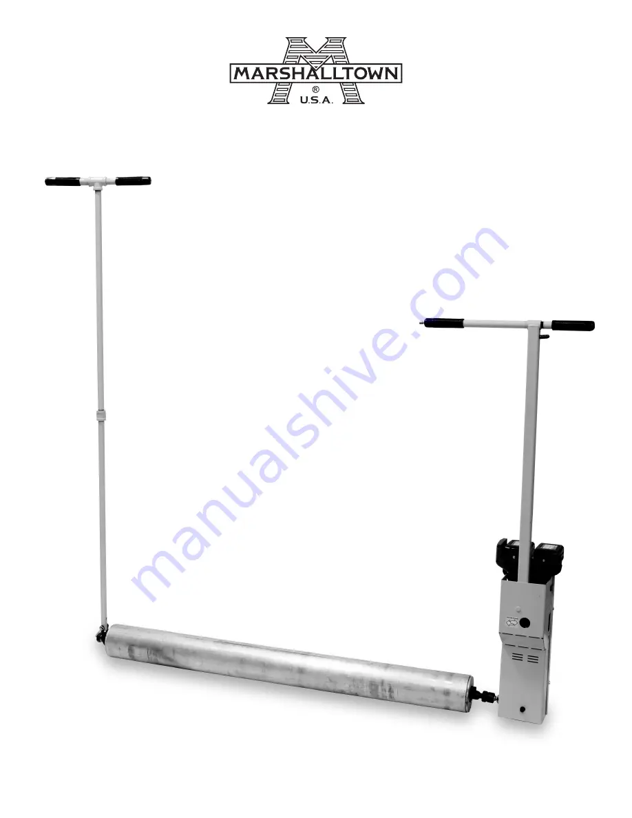 Marshalltown SPIN SCREED SPNRSSA18V Manual Download Page 21