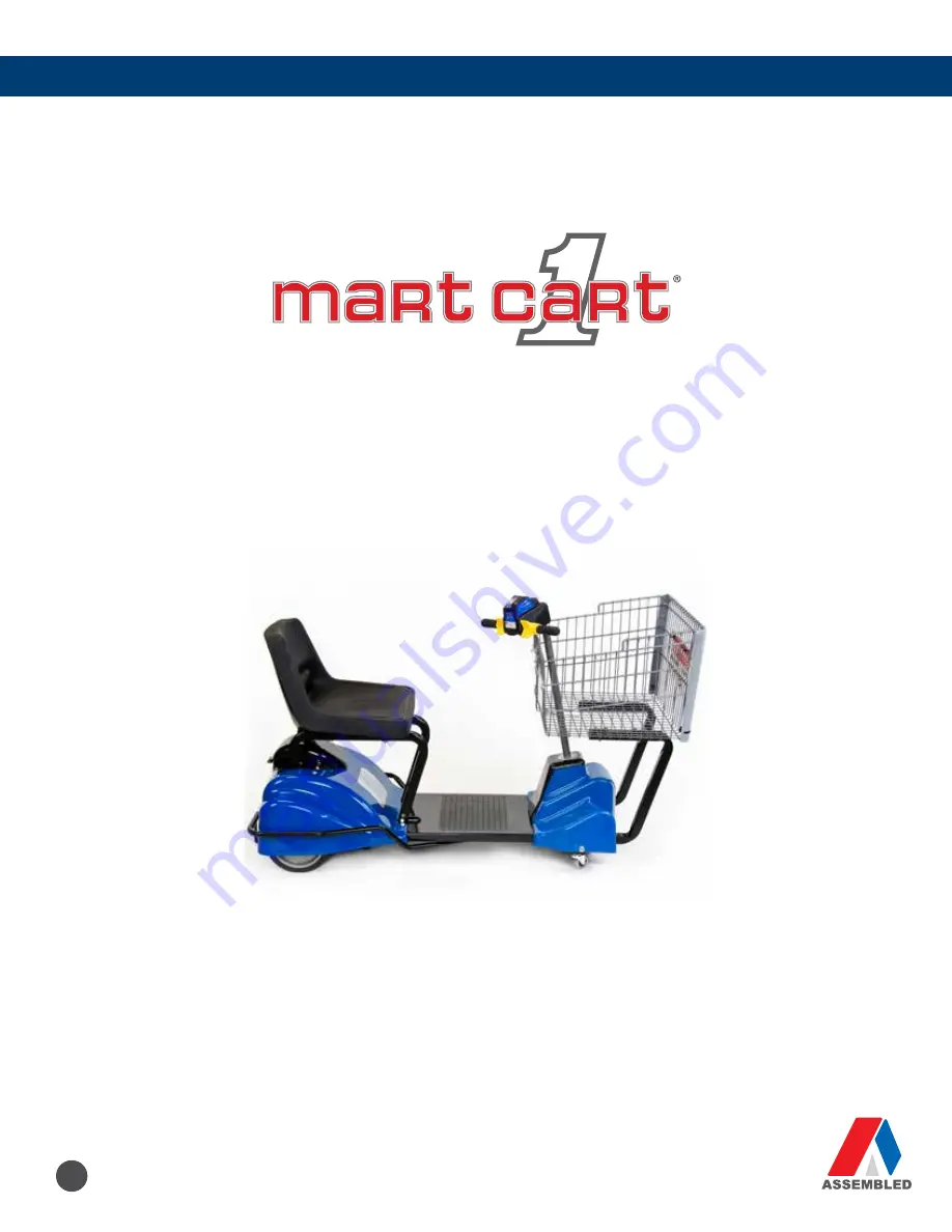 Mart Cart 280-4036 Скачать руководство пользователя страница 1