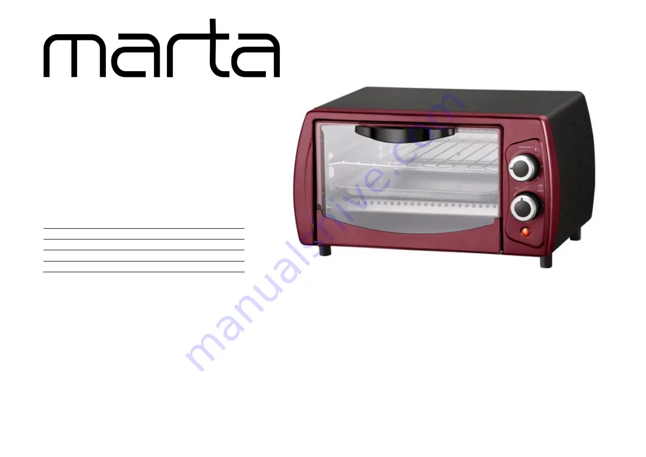 Marta MT-4282 User Manual Download Page 1