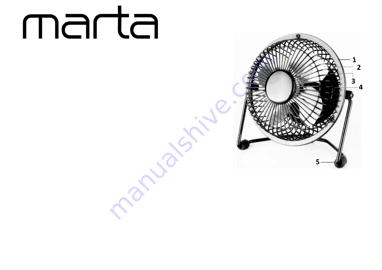 Marta MT-FN2545 User Manual Download Page 1