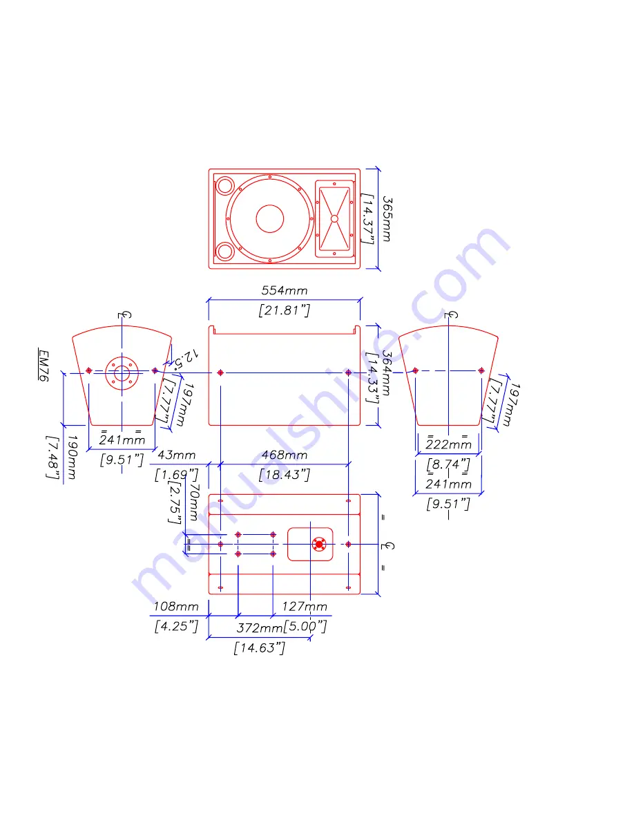 Martin Audio EM76 Manual Download Page 1