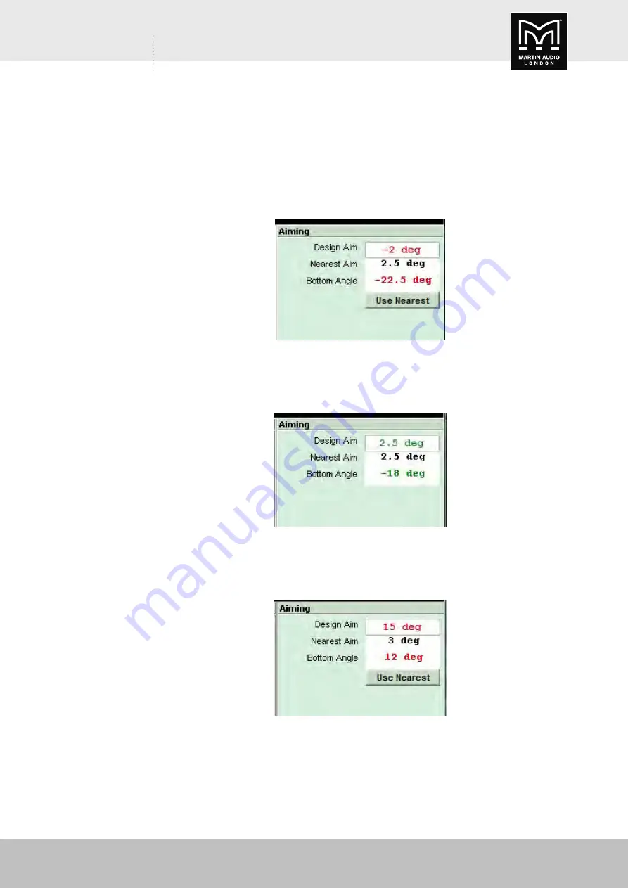 Martin Audio MLA MINI Advanced User'S Manual Download Page 141