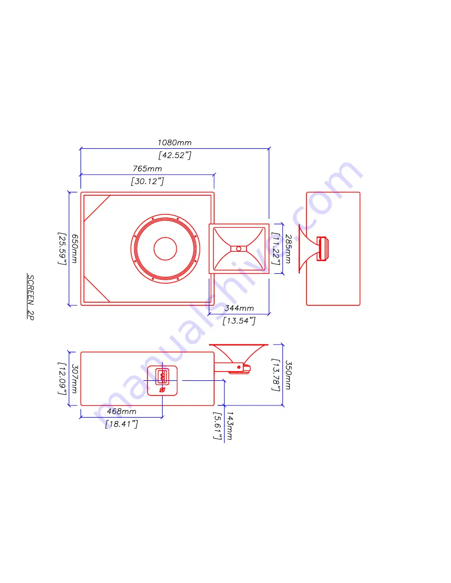 Martin Audio SCREEN2P - SCHEMATICS Manual Download Page 1