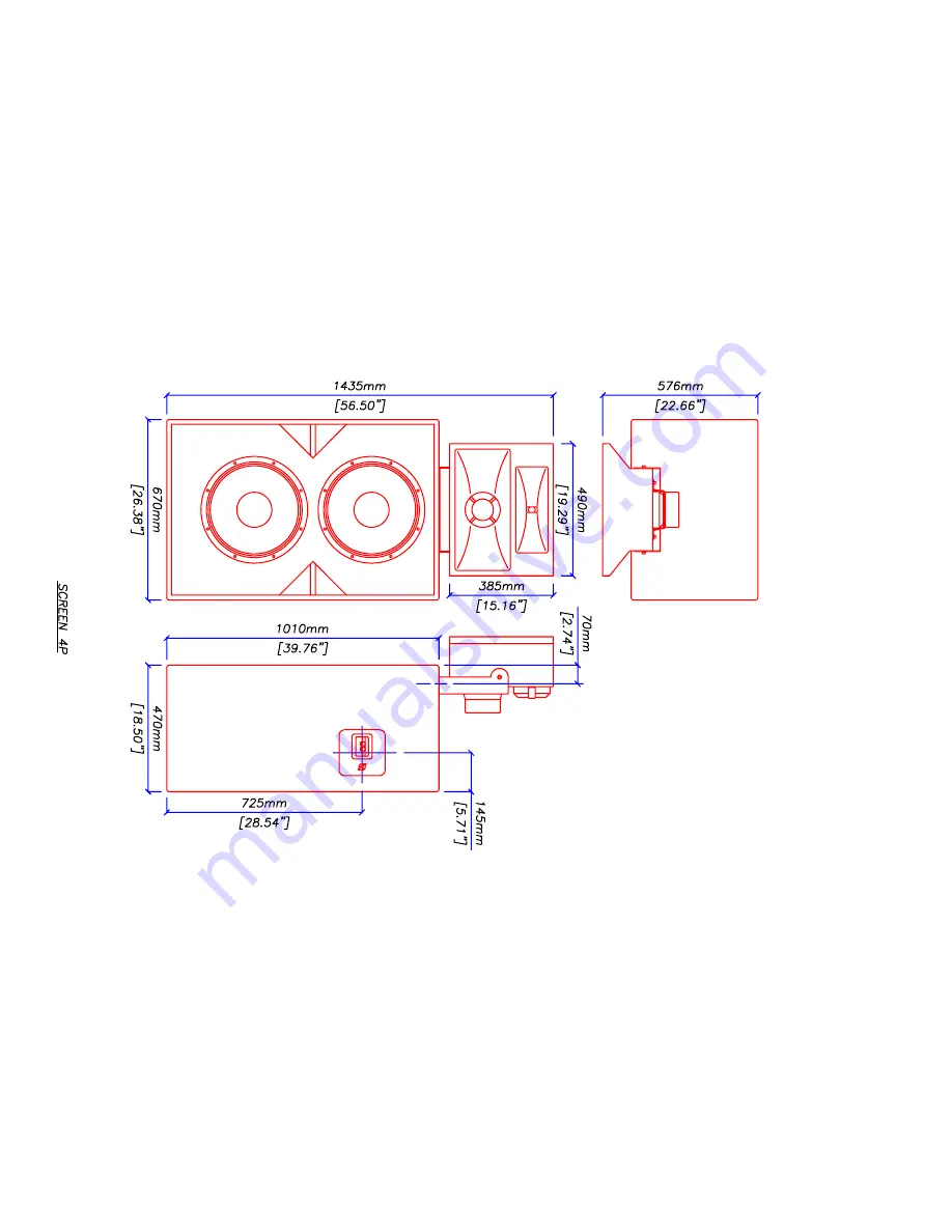 Martin Audio SCREEN4P - SCHEMATICS Manual Download Page 1