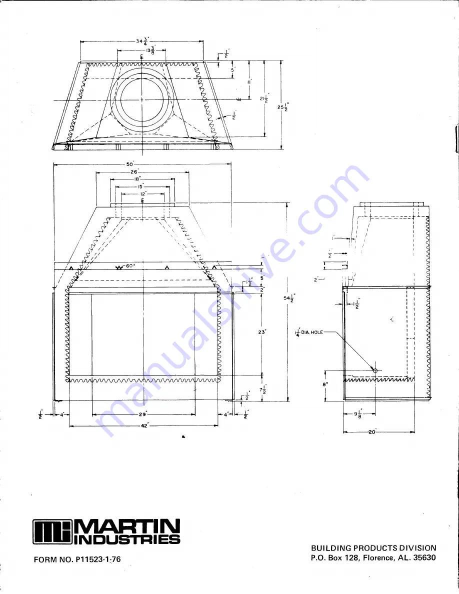 Martin Industries BW4245A Скачать руководство пользователя страница 16