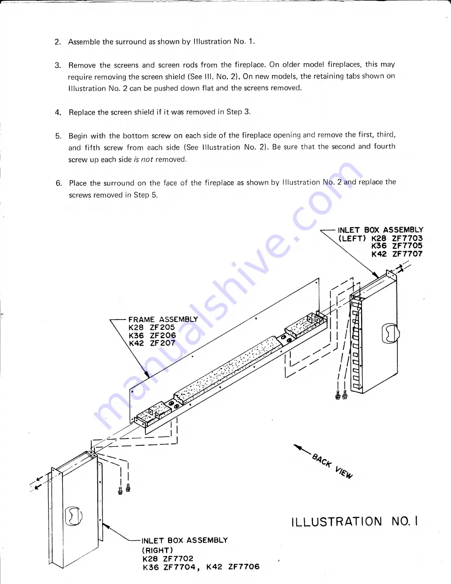 Martin Industries BW4245A Installation Instructions Manual Download Page 18