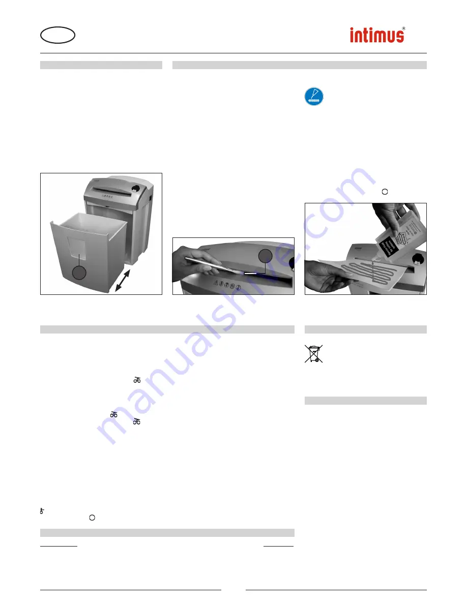 Martin Yale intimus 20sc2 Operating Instructions Manual Download Page 7