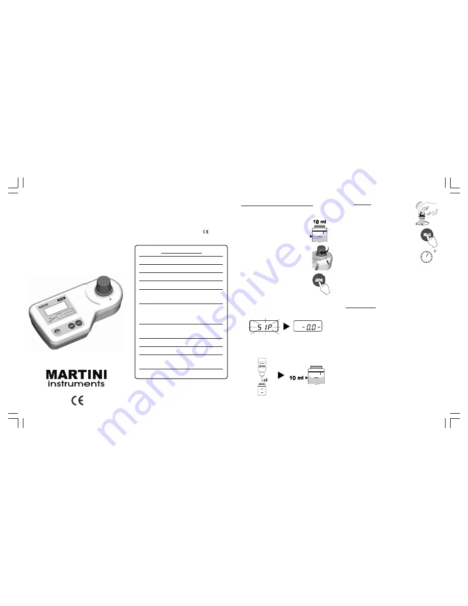 Martini Instruments MI 408 Скачать руководство пользователя страница 1