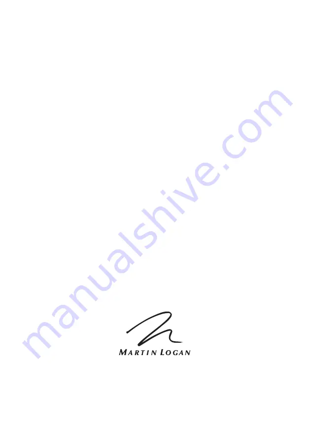 MartinLogan Icon 3XW User Manual Download Page 16