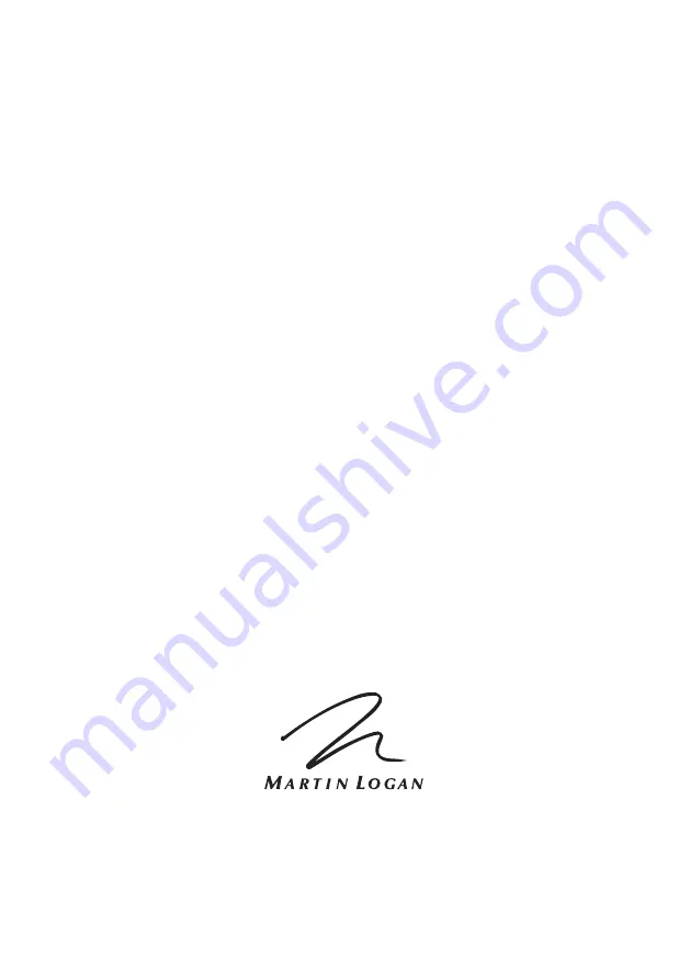 MartinLogan Icon 3XW User Manual Download Page 32