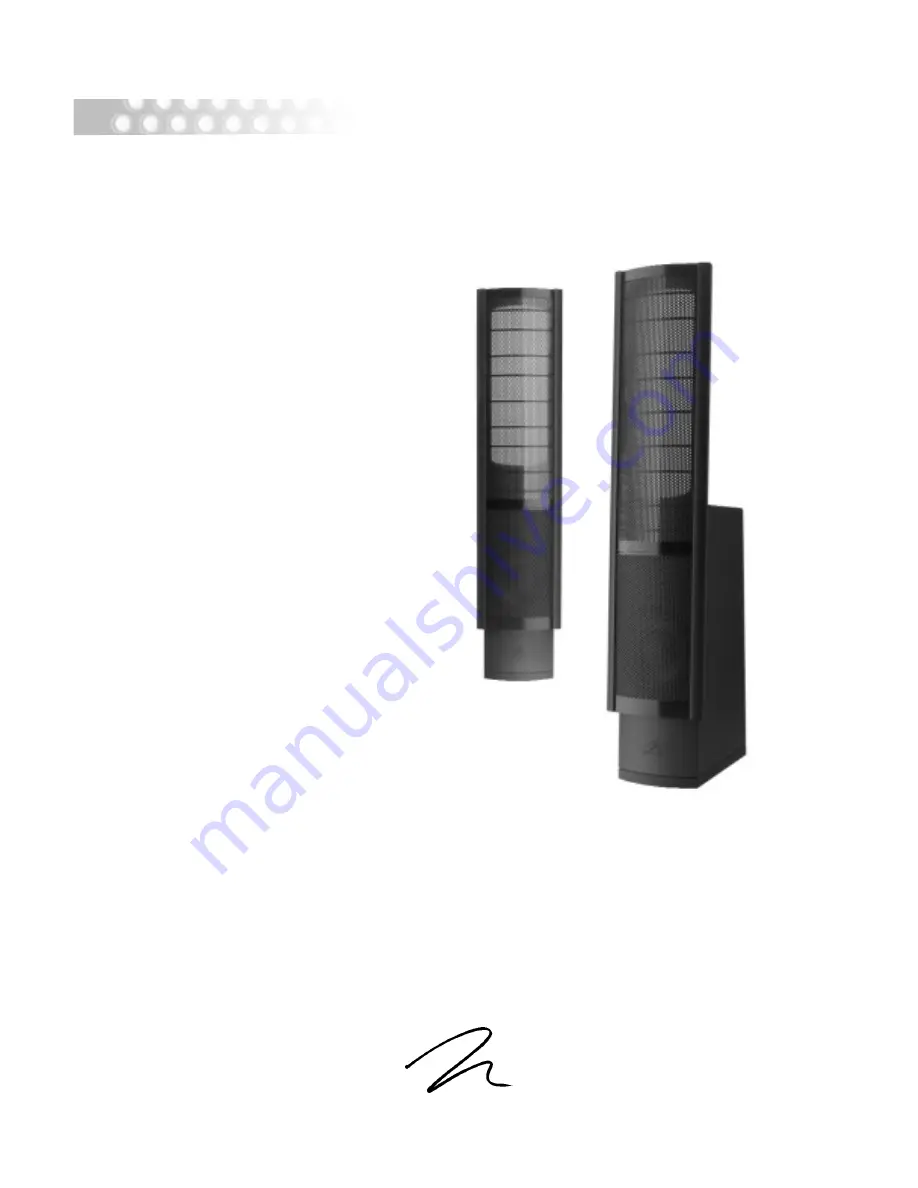 MartinLogan Loudspeaker Systems Скачать руководство пользователя страница 1