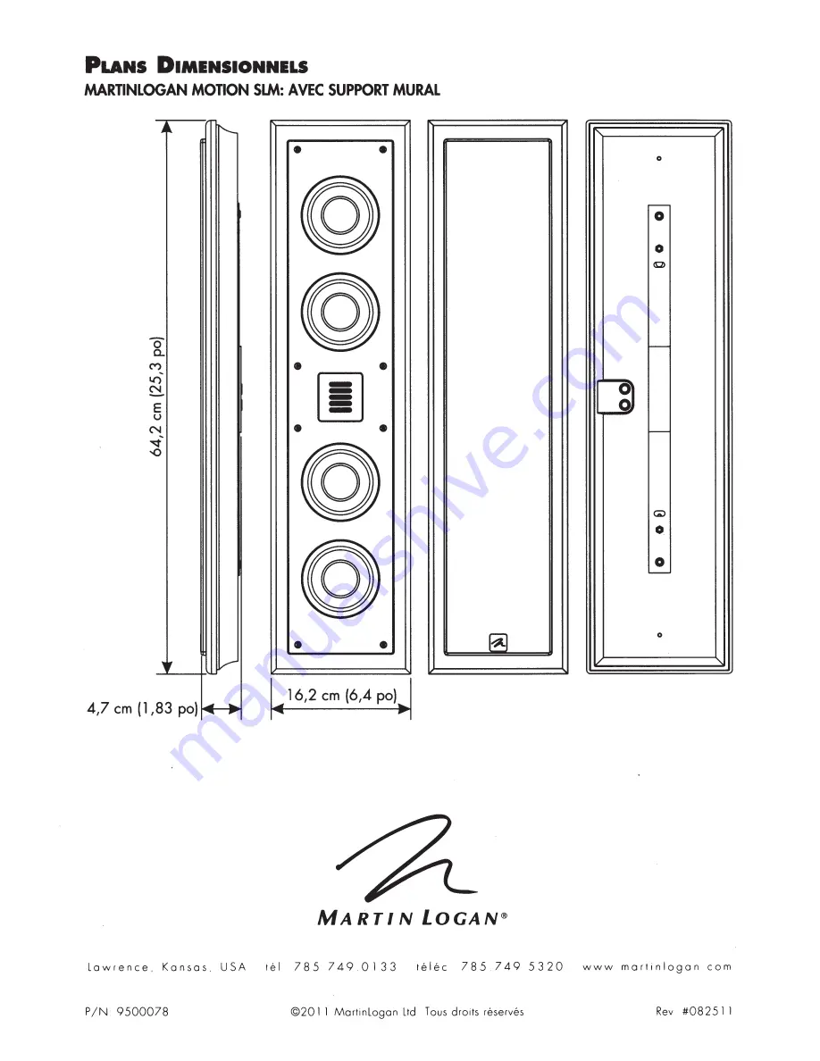 MartinLogan Motion SLM User Manual Download Page 10