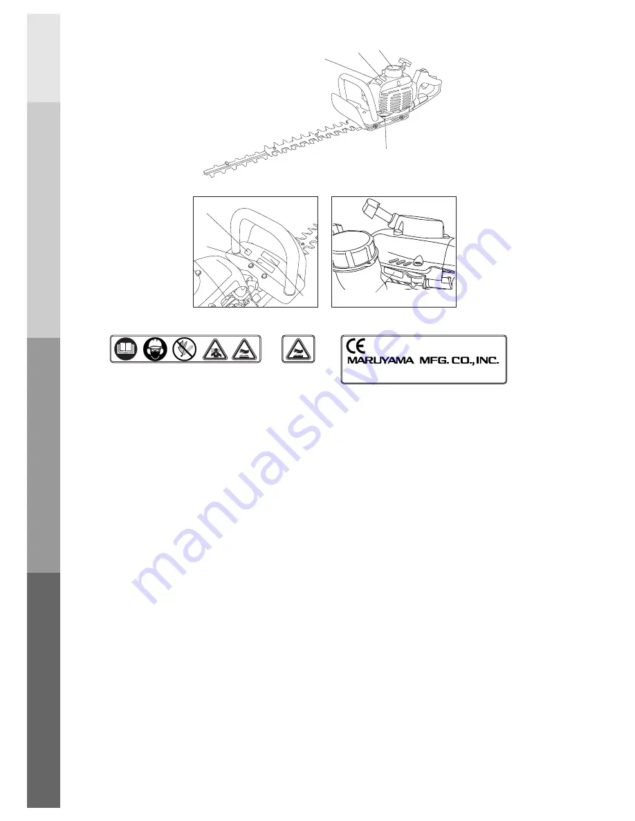 Maruyama HT230 Owner'S And Operator'S Manual Download Page 6