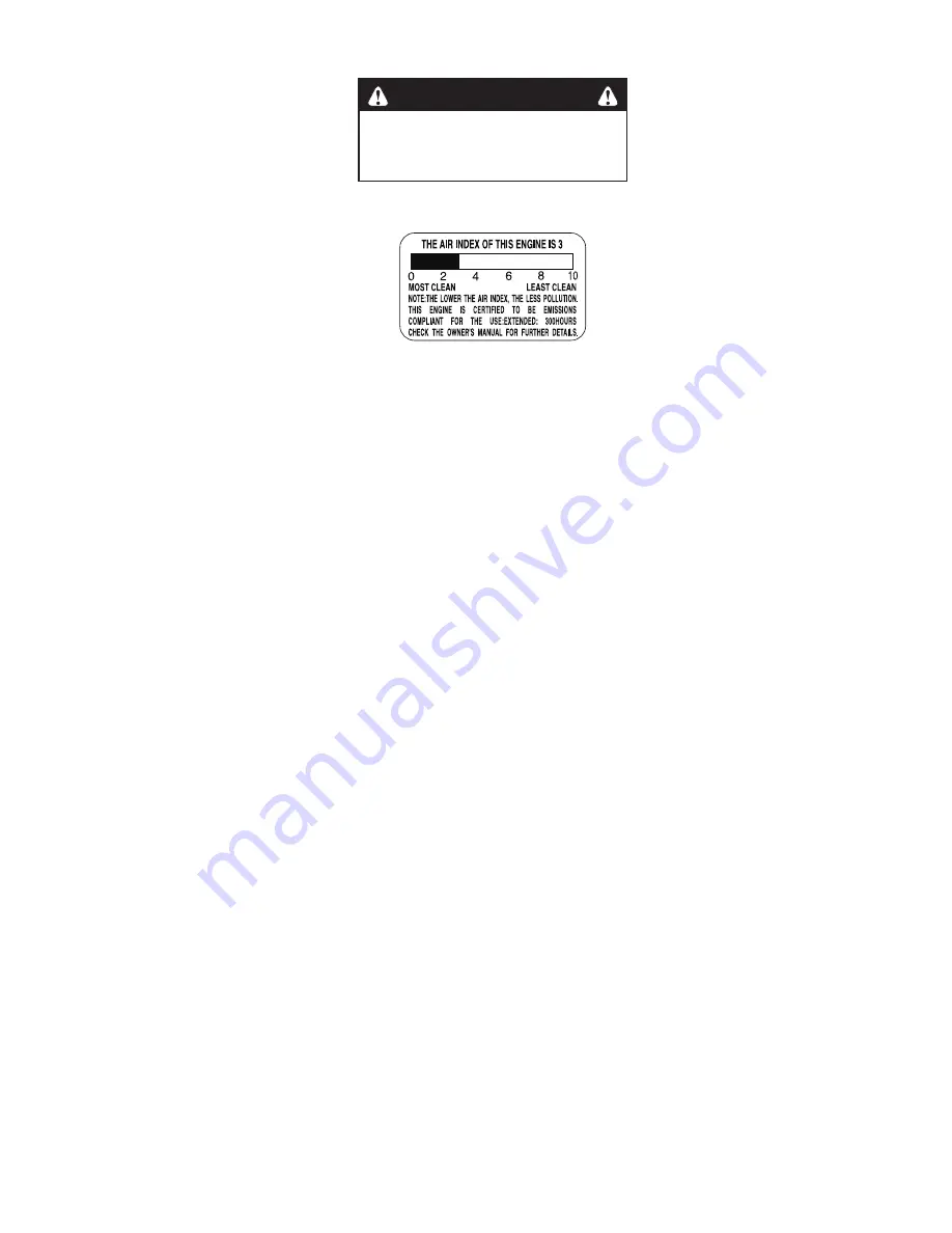 Maruyama M-LINE MT23L Owner'S/Operator'S Manual Download Page 3