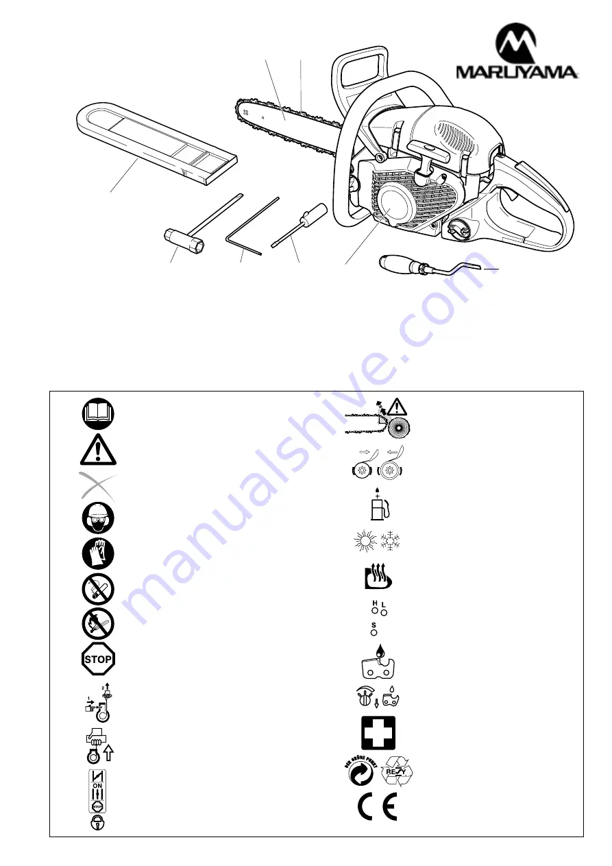 Maruyama MCV51 Instruction Manual Download Page 3