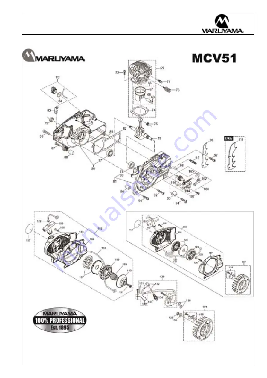 Maruyama MCV51 Instruction Manual Download Page 30