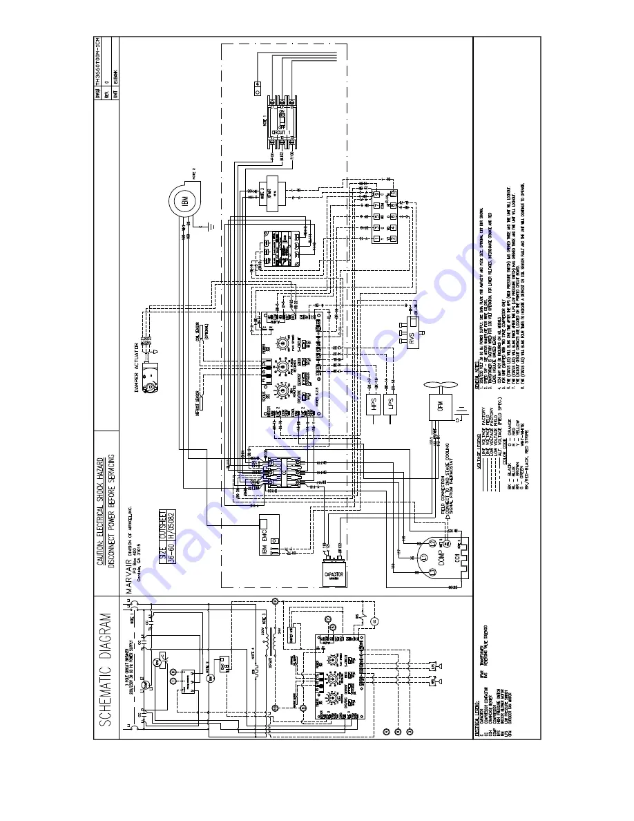 Marvair Classic AVHA36HPA Installation & Operation Manual Download Page 18