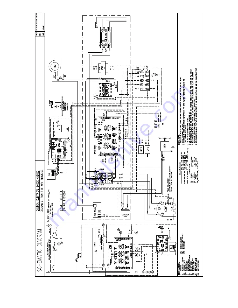 Marvair Classic AVHA36HPA Installation & Operation Manual Download Page 19