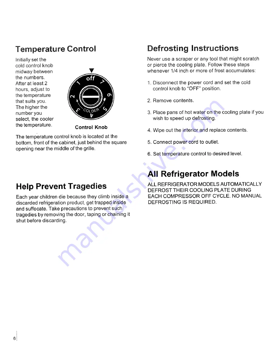 Marvel 6OAR-SS-F Installation, Operation And Maintenance Instructions Download Page 6