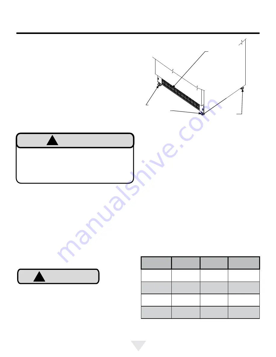 Marvel MA24BC Installation, Operation And Maintenance Instructions Download Page 4