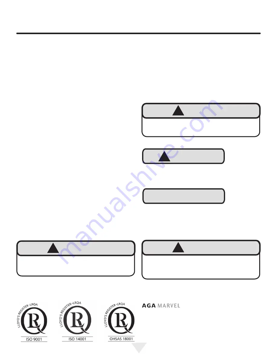 Marvel ML24FA Installation, Operation And Maintenance Instructions Download Page 2