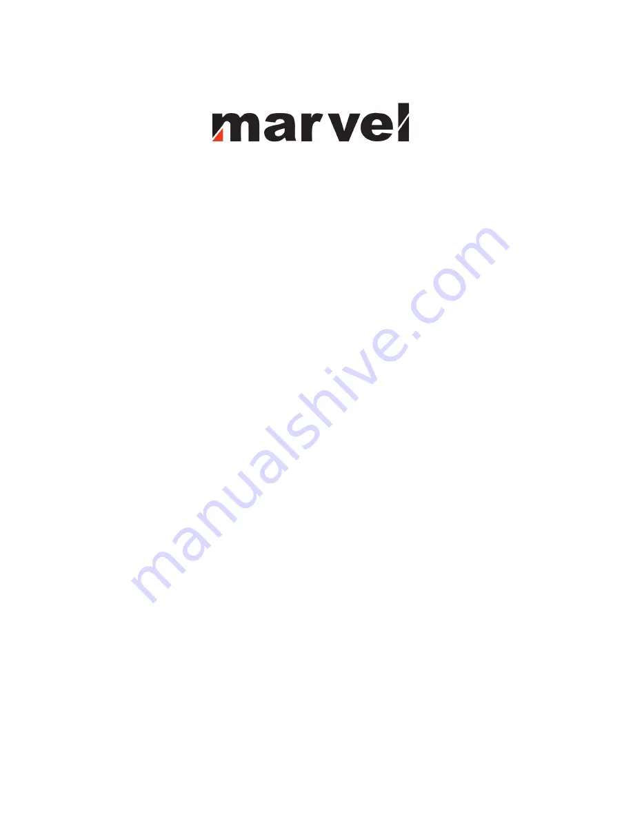 Marvel MRS-600 Instruction Manual Download Page 1