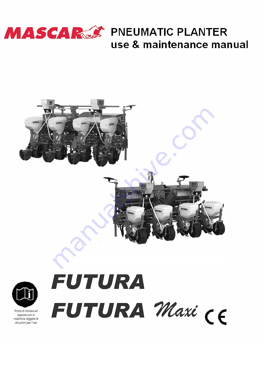 MASCAR FUTURA 2 Скачать руководство пользователя страница 1