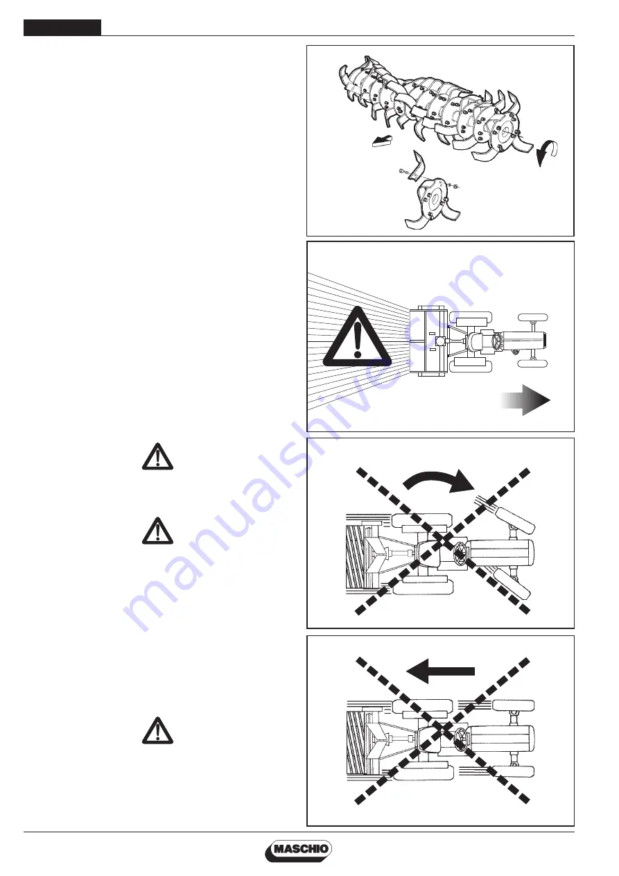 Maschio PANTERA 420 Use And Maintenance Download Page 56