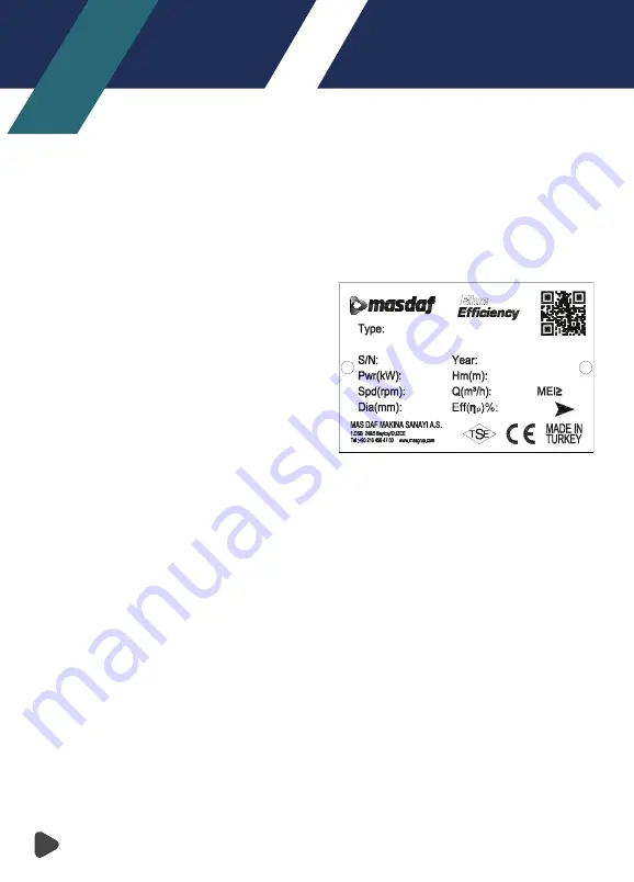 Masdaf NMM Series Operating Manual Download Page 4