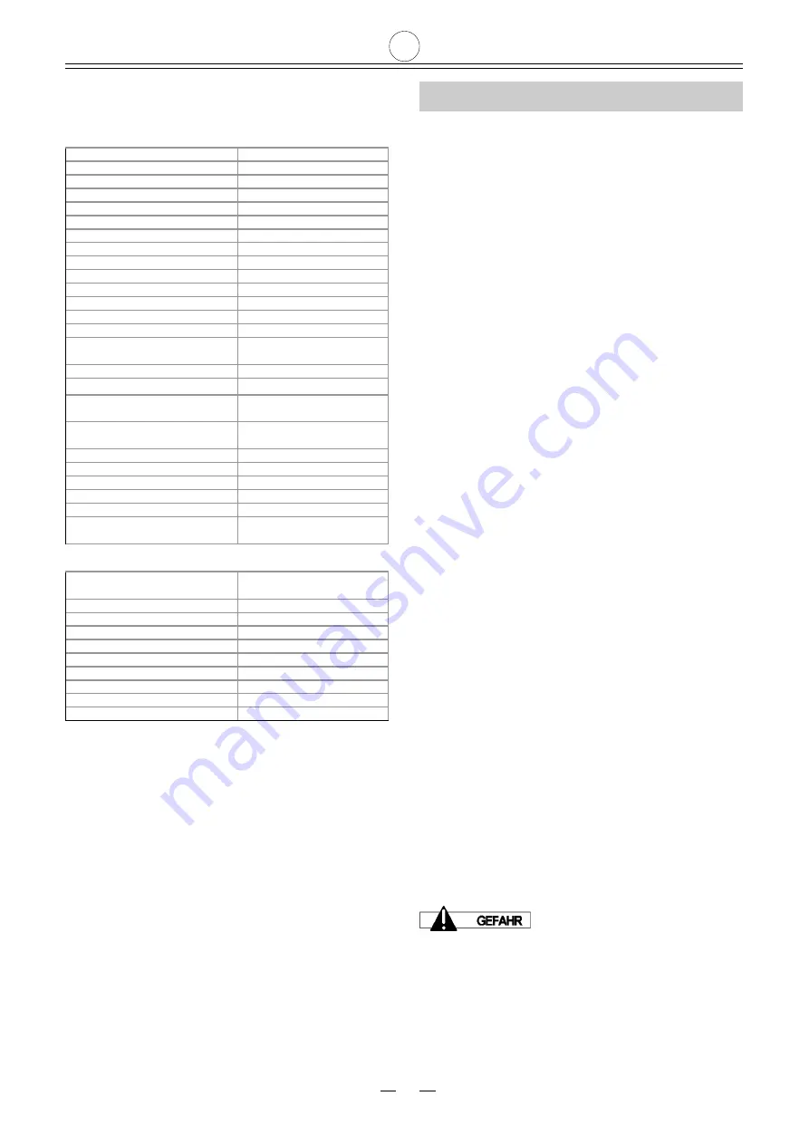 Mase I.S. 14.5T Usage And Maintance Manual Download Page 53