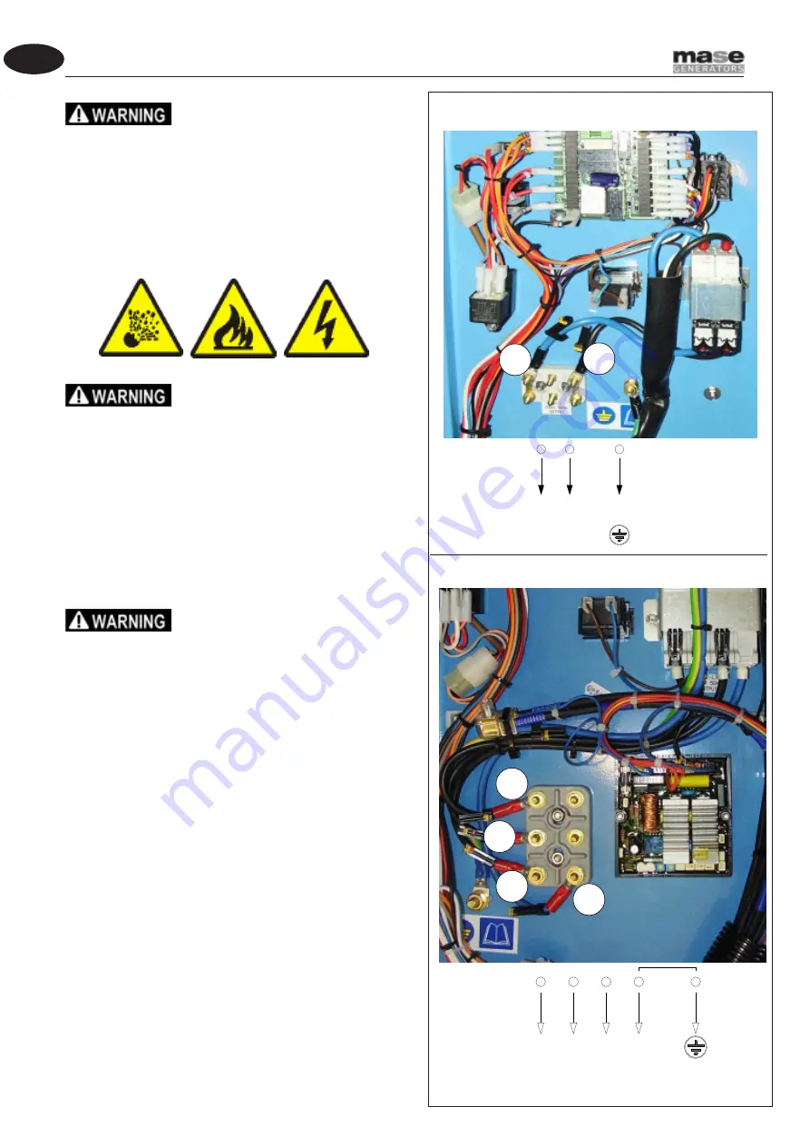 Mase MARINER 1800 Use, Maintenance And Installation Manual Download Page 27