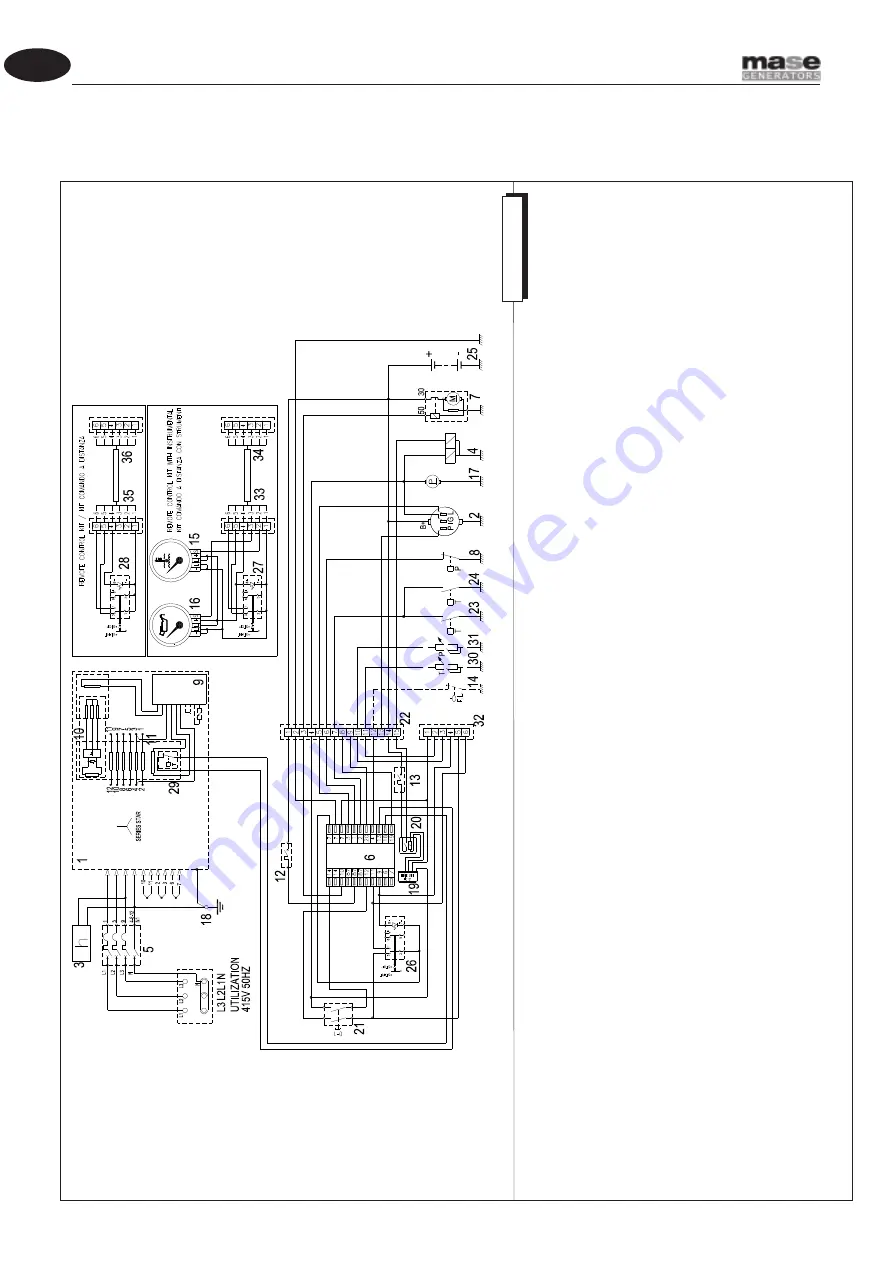 Mase MARINER 1800 Use, Maintenance And Installation Manual Download Page 45