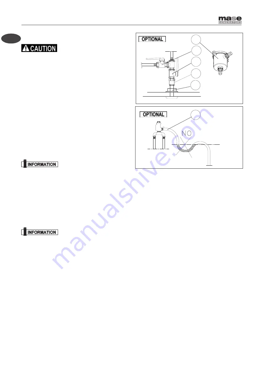 Mase MARINER 1800 Use, Maintenance And Installation Manual Download Page 65